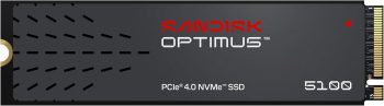 SANDISK Optimus 5100 NVMe SSD 500 GB (tot 7100/6700 MB/s lees/schrijfsnelheden, M.2 2280, PCIe 4.0x4)