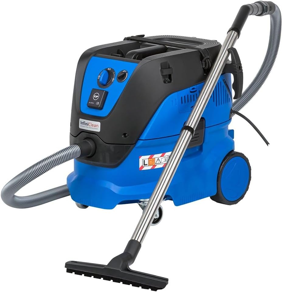 Nilfisk ATTIX 33-2L IC 107412103 Nat-/droogzuiger met inschakelautomaat, softstart, toerentalregeling, reservoir 30 l, kabellengte 7,5 m, luchthoeveelheid 4500 l/min, kleur