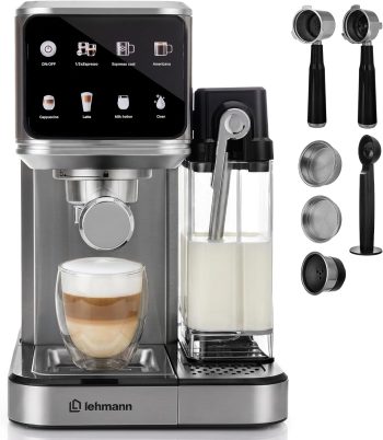 LEHMANN Antonelli Espressomachine 20 Bar met Melksysteem