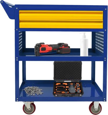 Masko Werkplaatswagen, rolbaar, 5 laden, werkplaatswagen, garage met