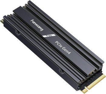 fanxiang 1 TB NVMe interne gaming SSD voor PS5 met koellichaam, tot 7000 MB/s M.2 SSD PCIe Gen 4 SSD-opslaguitbreiding compatibel met PS5, interne solid-state drive voor gamers, professionals en