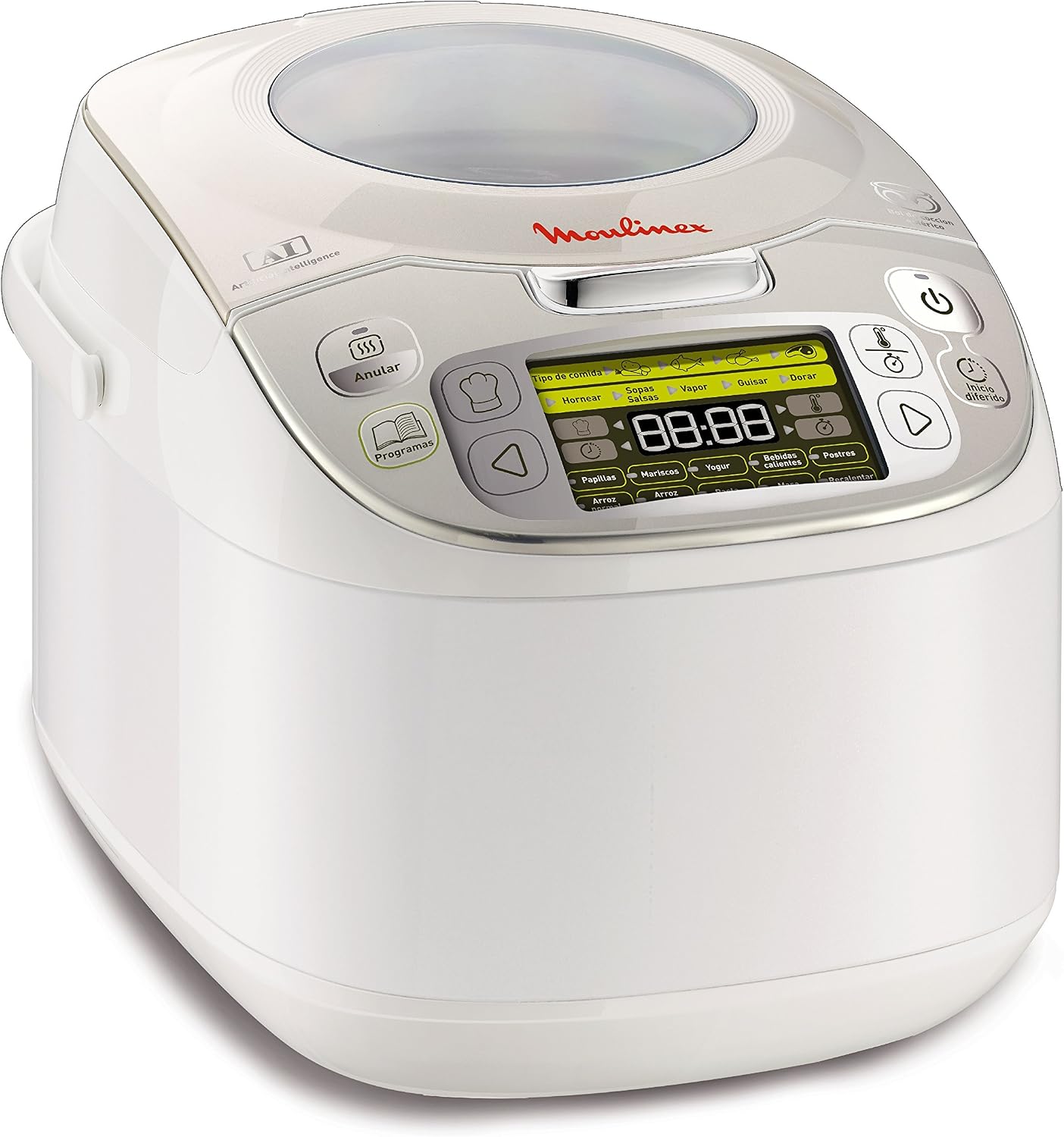 Moulinex/WH MAXICHEF Advance Witte Robot, 5L, 750 W, Plastic MK812121