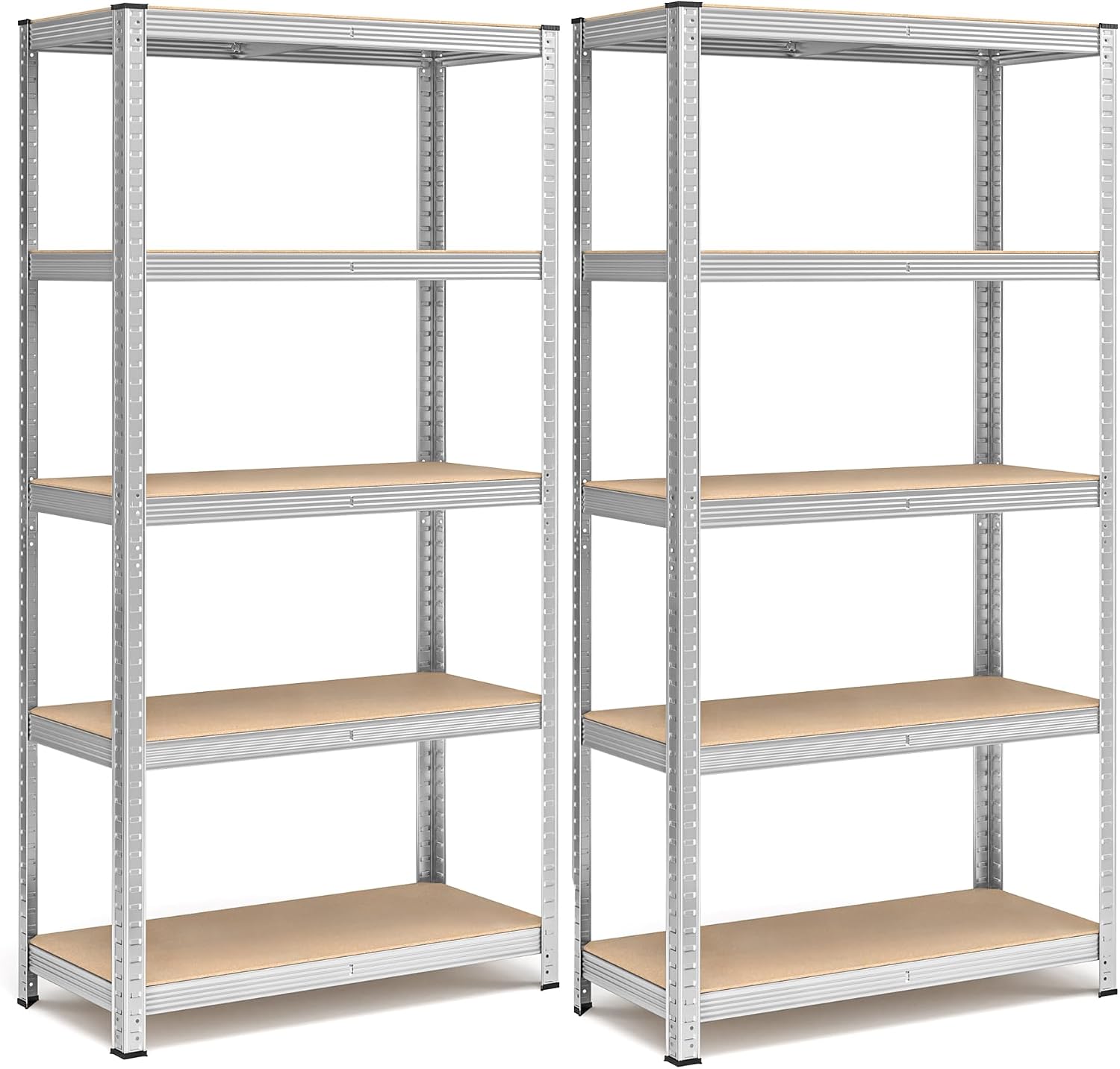 SONGMICS Vrijstaande Plank, 40 x 90 x 180 cm, Belastbaar tot 875 kg