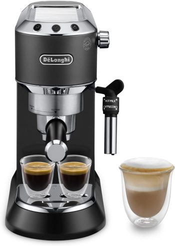 De’Longhi EC685.BK EC685BK Dedica Traditionele Barista-Pomp Espressomachine,20 x 35 x 38 cm, Zwart