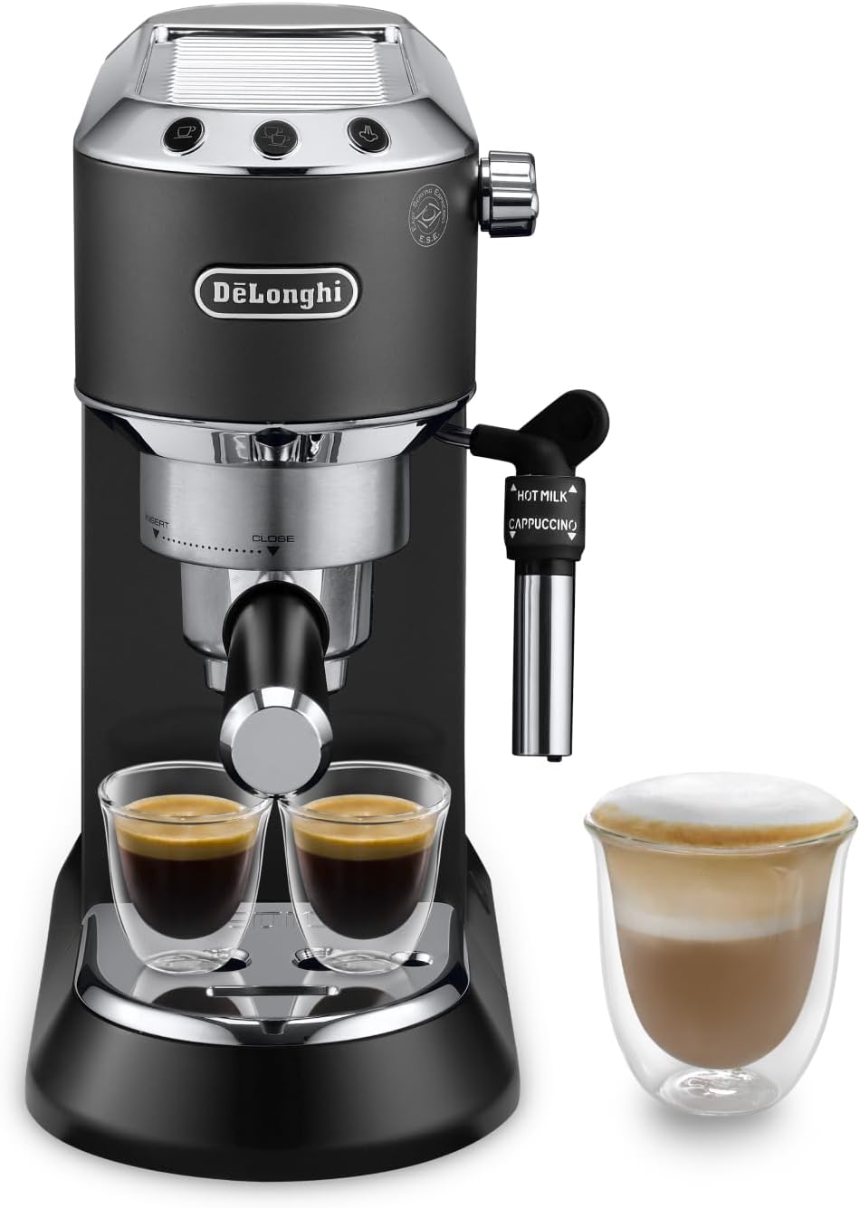 De’Longhi EC685.BK EC685BK Dedica Traditionele Barista-Pomp Espressomachine,20 x 35 x 38 cm, Zwart
