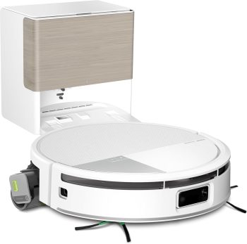 iRobot Roomba Max 705 Combo robotstofzuiger met dweil + AutoWash Dock: uitschuifbare zelfreinigende dweilborstel, dweilklep, dubbele borstels, zelflegend, warm wassen/drogen, obstakelvermijding, LiDAR