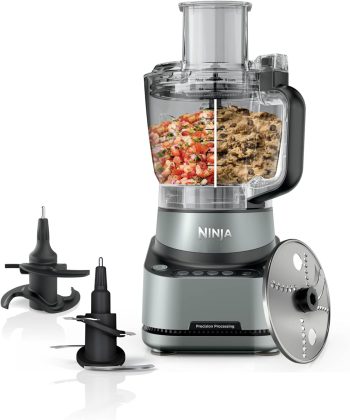 Ninja PrecisionPro-keukenmachine 2,1 l, Maak pizza- en brooddeeg, BZ651EU