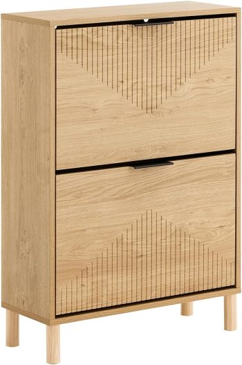 SoBuy Smalle Schoenenkast met Kiepbeveiliging 60x83x24cm voor Gang