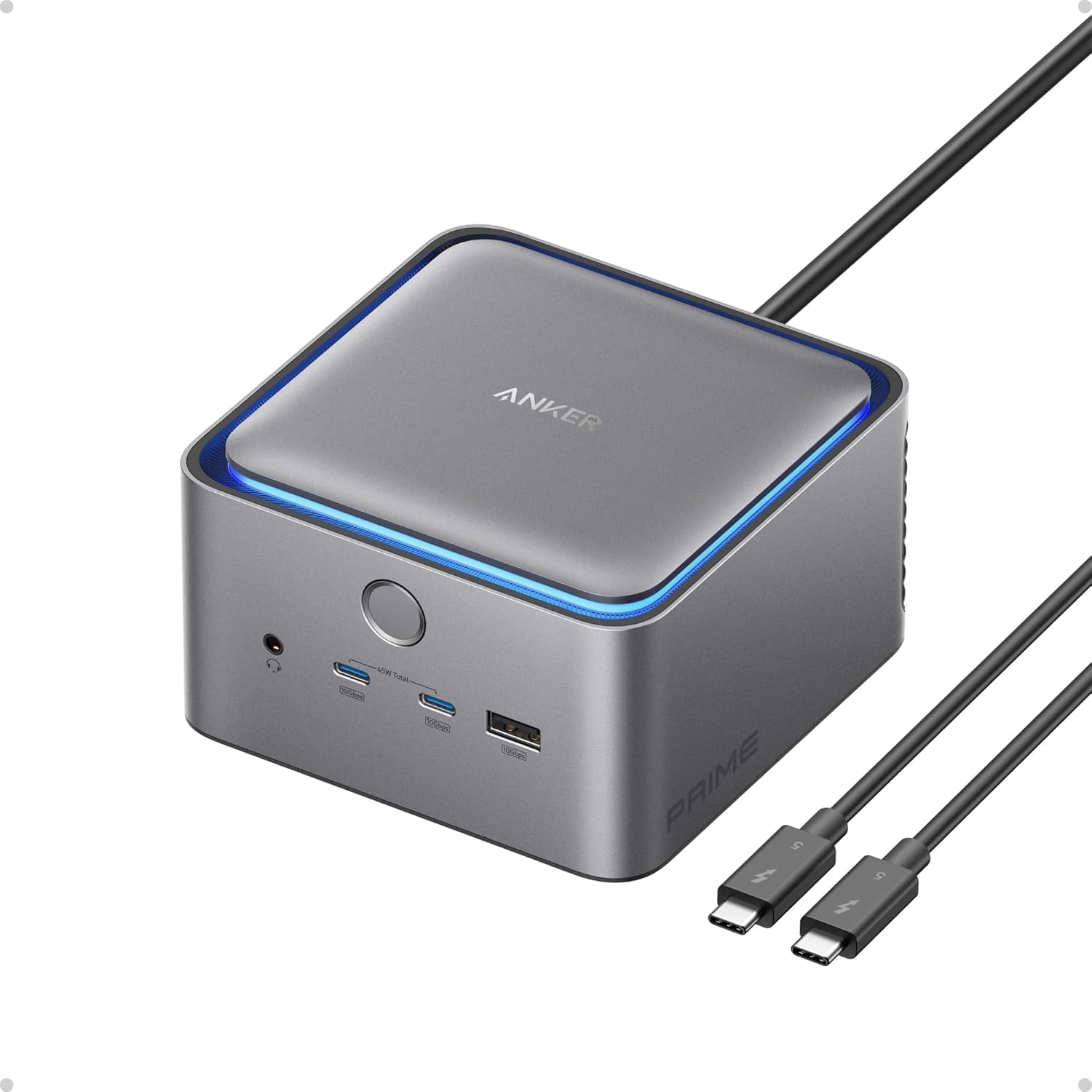 Anker Prime TB5 Docking Station, Hub & Dock, 14-Poorts, 140W