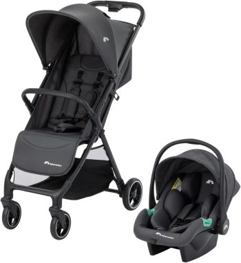 Bebeconfort Azur Duo, 2in1 Reissysteem, 0-3y (15kg), Mineral Graphite