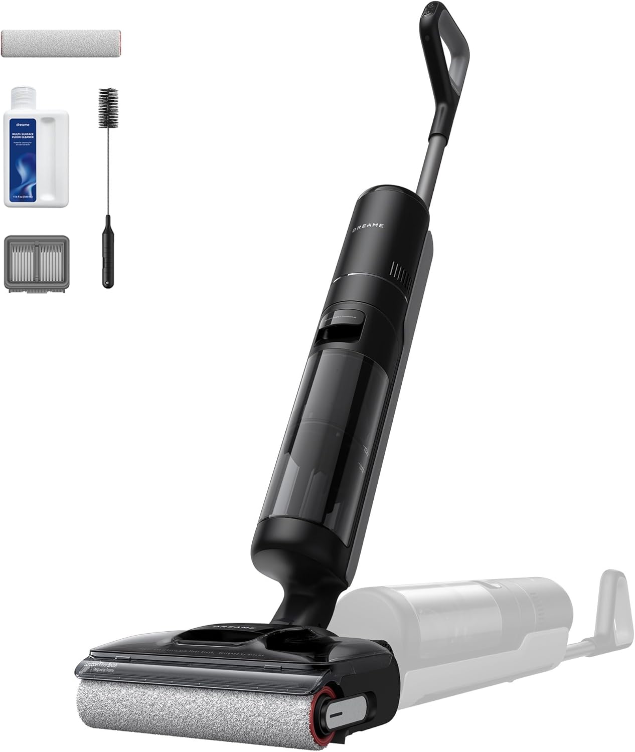 DREAME H12 Pro FlexReach nat- en droogstofzuiger, 180° liggend, 18.000 Pa