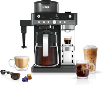 Ninja Prestige 2-in-1 koffiezetapparaat Donkergrijs CFN802EUGM