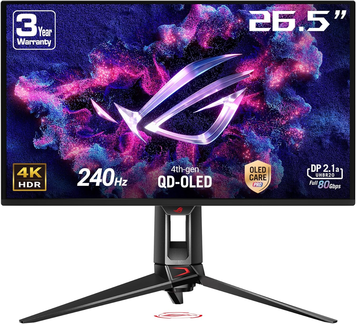 ASUS ROG Swift OLED PG27UCDM - OLED-Monitor - Gaming - 68,6 cm (27 inch) (90LM0B30-B01971)