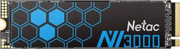 Netac SSD 250GB Interne - M.2 SSD NVME - Internal SSD - voor Laptop/Desktop, 3D NAND PCIE 3.0 - Netac NV3000 voor sneller opstarten, bestandsoverdracht en spelletjes