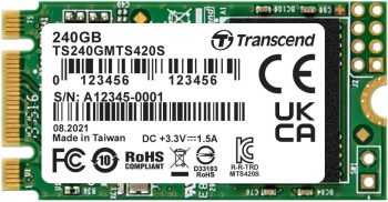 Transcend TS240GMTS420S 240GB | M.2 SSD 420S SATA III 6Gb/s interface