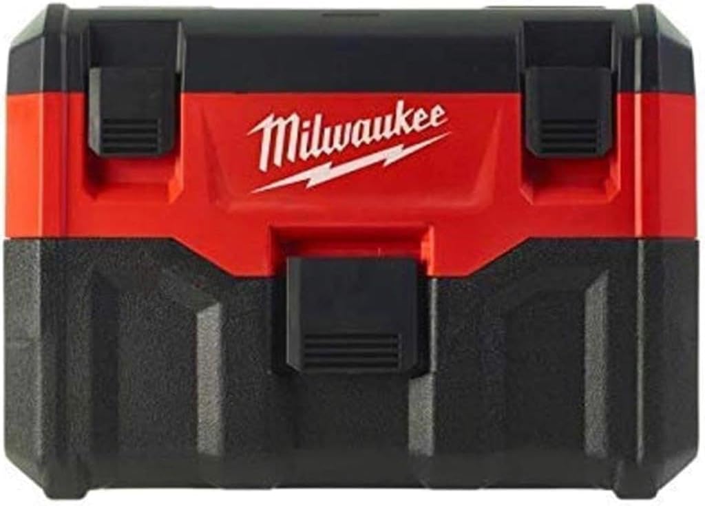 Milwaukee Met HEPA-filter M18VC2-0 18 volt, rood