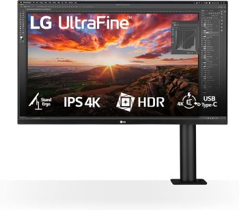 LG 32UN880K-B 32' Monitor, 3840 x 2160 4K UHD, 60Hz, 5ms