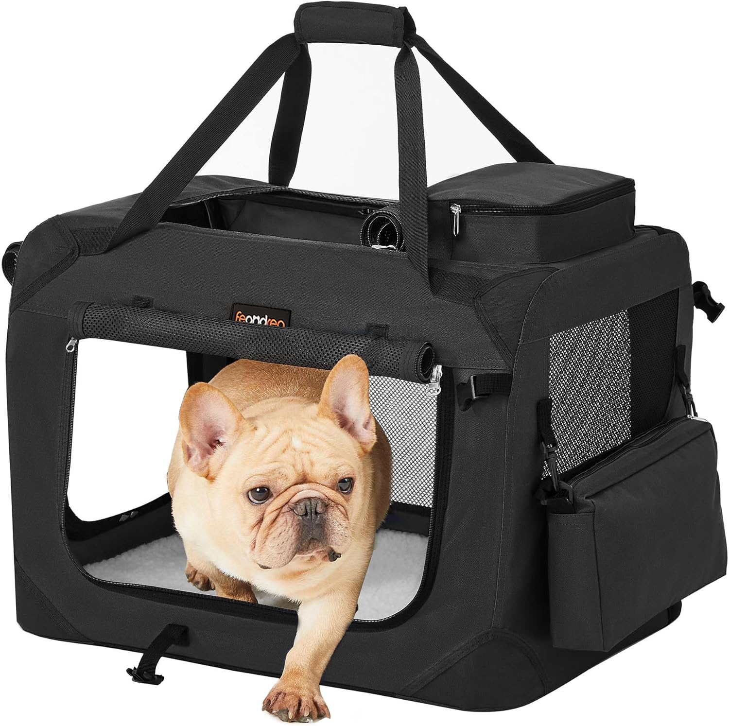 Feandrea Opvouwbare hondenbench, M, Oxford-stof, 60 x 42 x 42 cm
