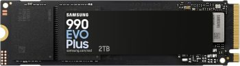 Samsung 990 EVO Plus 2TB tot 7,250 MB/s PCIe 4.0 x4/ 5.0 x2 NVMe M.2(2280) Internal Solid State Drive (SSD) (MZ-V9S2T0BW)