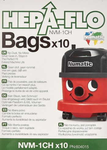 Numatic 604015 10x Staubsaugerbeutel fŸr Henry... Bodenstaubsauger