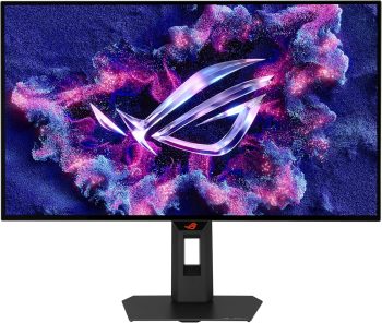 ASUS ROG Strix OLED XG27AQDMGR 27 inch gaming monitor (QHD 2560 x 1440, True Black Glossy OLED, 240Hz, 0,03ms reactietijd, ELMB, HDR10, 1x DisplayPort 1.4, 2X HDMI 2.1, 2x USB-A)