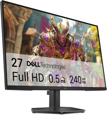 Dell 27 Gaming Monitor - SE2726HG, Full HD (1920x1080), 240Hz, Fast IPS
