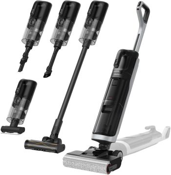DREAME H14 Dual 5-in-1 nat- en droogstofzuiger, slimme dosering, plat
