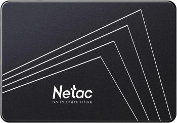 Netac SSD 2TB Interne - Sata SSD - PS4 SSD - Internal SSD - 3D NAND 2,5 Zoll 535 mb/s Zwart - N530S Sata 3.0 (Aluminiumstructuur)